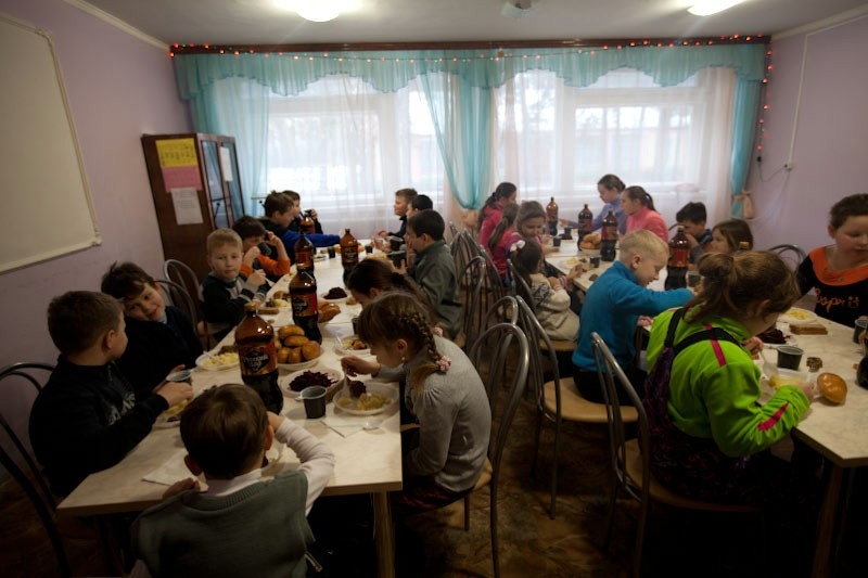 Ориентирование на местности детей воскресной школы Вознесенского храма Чаплыгина