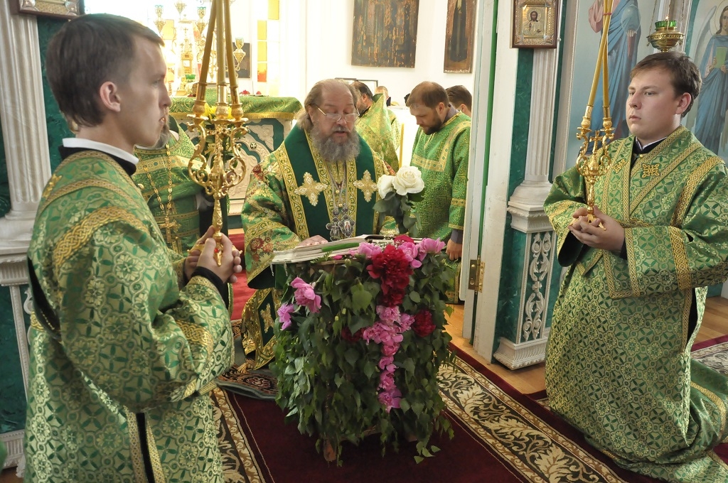 Престольный праздник Троицкого собора города Чаплыгин