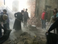 Cтуденческий субботник в храме Архистратига Михаила г.Елец