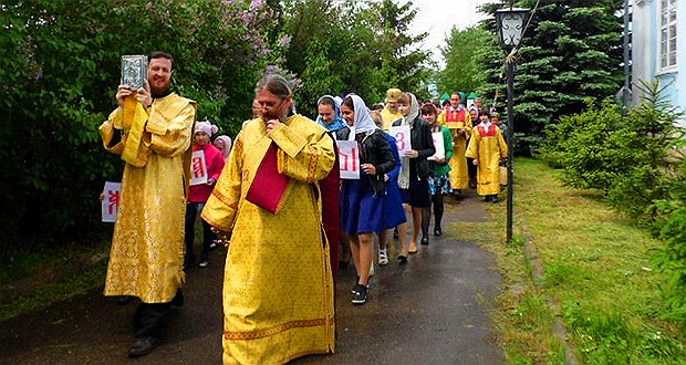 Крестный ход в День славянской письменности и культуры в г. Лебедянь
