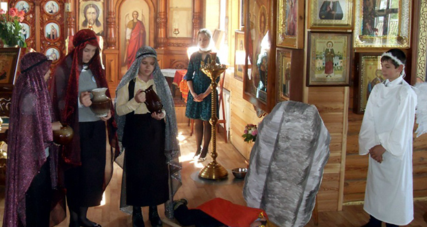 Пасхальные мероприятия учащихся воскресной школы «Радуга» села Новополянье