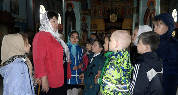 Заключительный урок по ОПК воскресной школы храма Владимирской иконы БМ Измалково