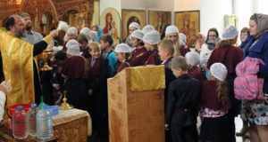 В воскресных школах Чаплыгинского благочиния прошли молебны на начало учебного года