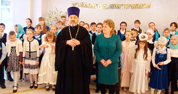 Рождественский концерт воскресной школы Троицкого собора