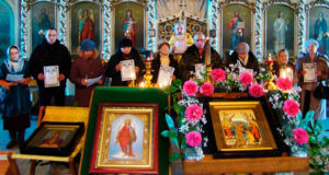 Принятие обета трезвости прихожанами Троицкого собора г. Чаплыгина