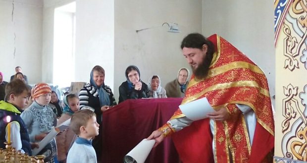 Окончание учебного года в воскресной школе с. Афанасьево