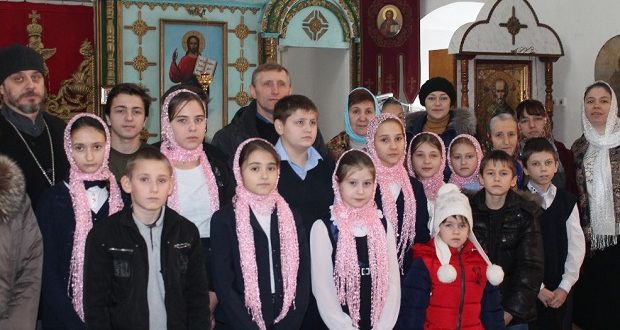В Вознесенском храме села Берёзовка прошли Рождественские чтения