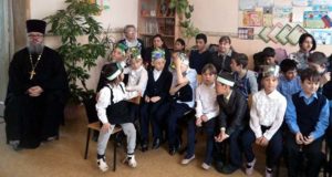 В школе деревни Сухой Семенек прошел урок, посвященный празднику Святой Пасхи