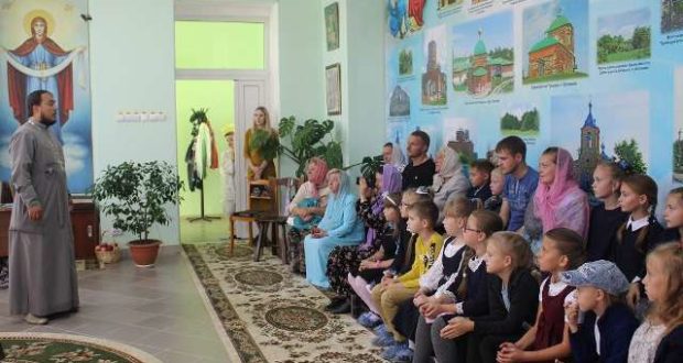 В музее православия п. Лев Толстой детям рассказали о празднике Рождества Богородицы