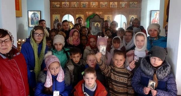 Дети воскресных школ Лев-Толстовского благочиния посетили с. Шовское