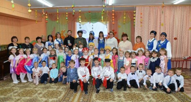 Праздник «Родина. Россия. Православие» в лебедянском детском садике