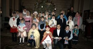 Рождественский праздник в воскресной школе «Глагол» Никольского (Зареченского) храма Чаплыгина