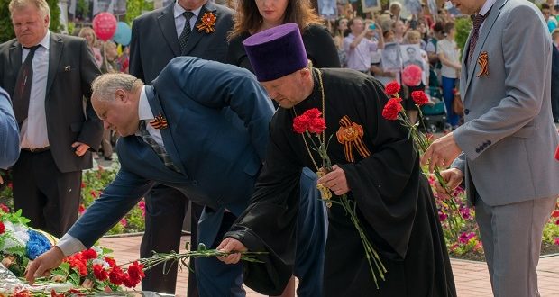 День Победы отметили в Лев-Толстовском районе