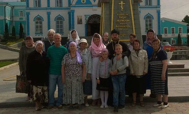 Делегация от елецкого дома-интерната посетила монастыри г. Задонска
