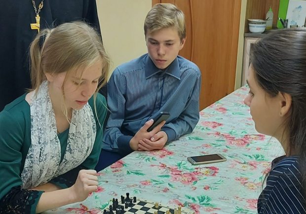 Шахматный турнир в воскресной школе