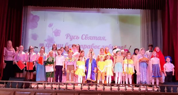 Пасхальный концерт воскресных школ Лебедянского благочиния