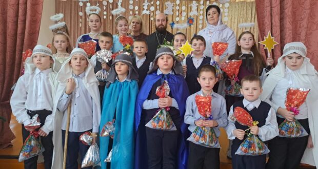 Празднование Рождества Христова в поселке Тимирязевский