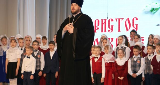 В Чаплыгинском благочинии прошёл пасхальный концерт воскресных школ