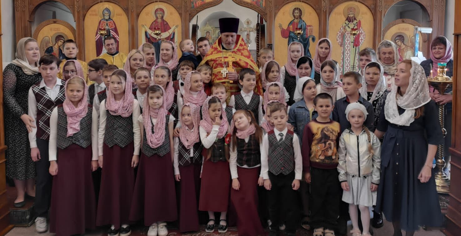 Поездка воскресной школы Троицкого храма города Ельца в село Талица