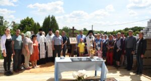 В Становлянском благочинии заложен новый храм