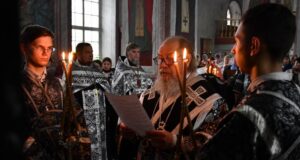 Пассия в Казанском соборе города Лебедяни